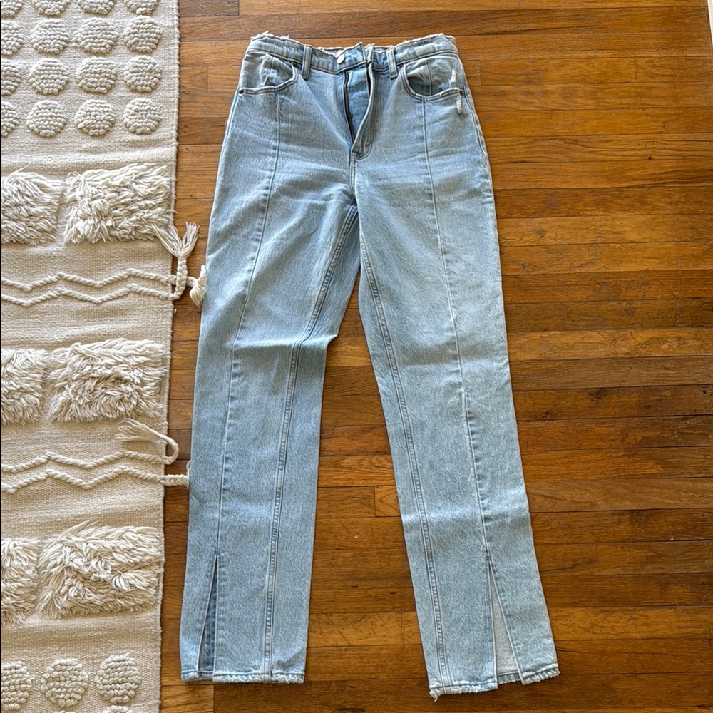 Abercrombie & Fitch 90s Straight Ultra High Rise Size 27 Long